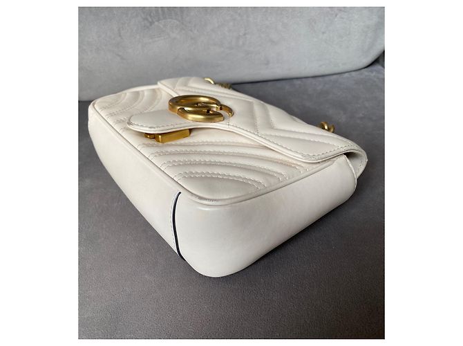 Gucci Borsa GG Marmont Flap Mini - vista 8