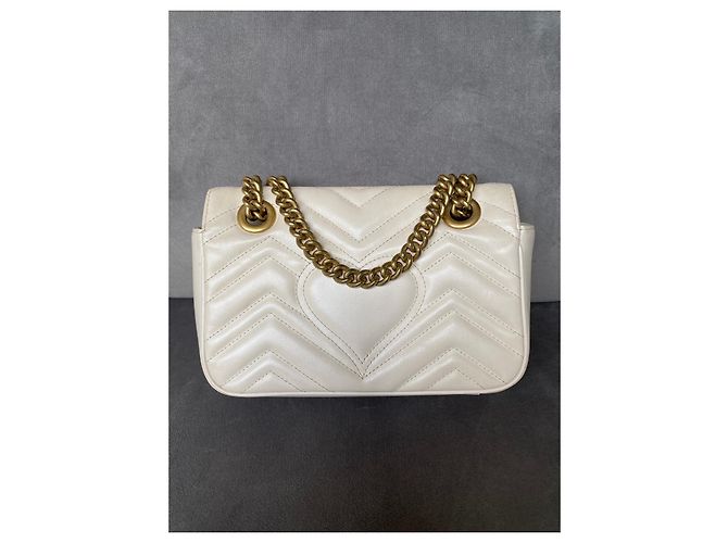 Gucci Borsa GG Marmont Flap Mini - vista 9