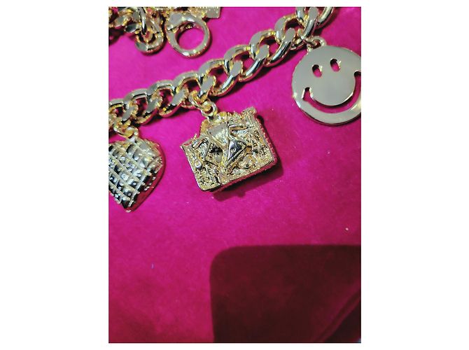 Moschino Charm Gürtel gold Stahl Golden - Ansicht 7