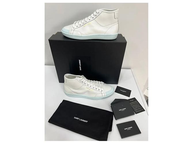 sneakers classic. saint laurent. 39 new Bianco - vista 5