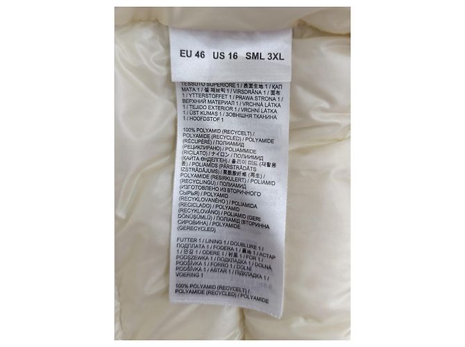 Giacca smanicata Bogner Oversized Bianca Bianco - vista 8
