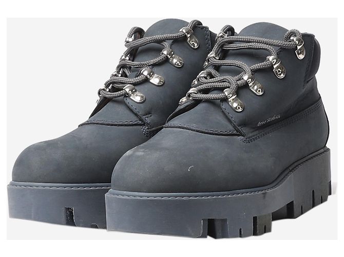 Acne Dunkelblaue Wanderschuhe - Größe EU 37 - Ansicht 2