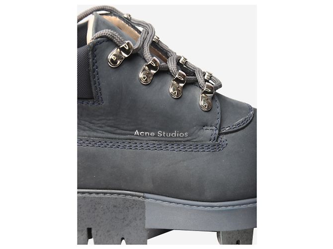 Acne Dunkelblaue Wanderschuhe - Größe EU 37 - Ansicht 4
