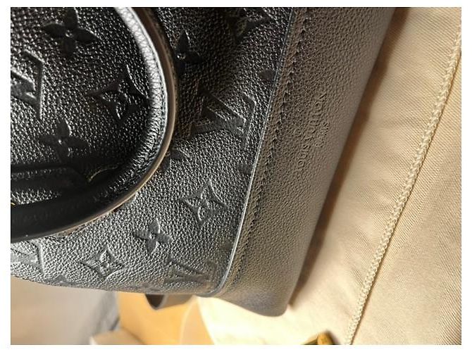 Louis Vuitton Neo Alma BB Borsa nera in pelle Nero - vista 3