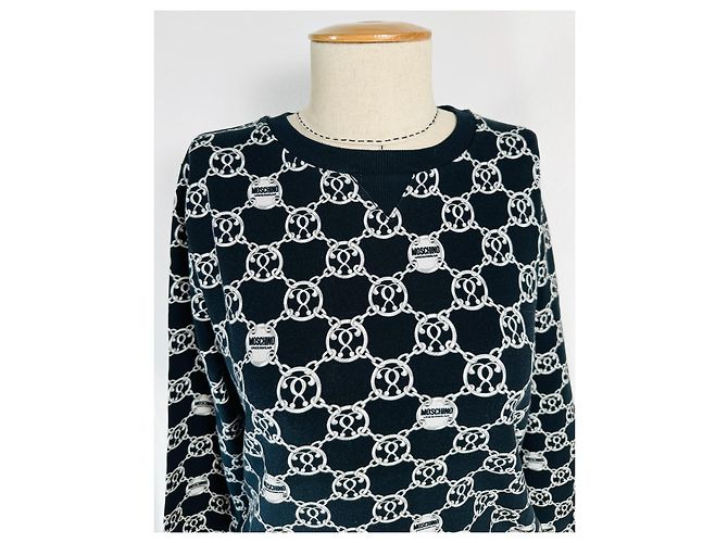 Moschino Mini Sweatshirt Kleid Mehrfarben - view 2