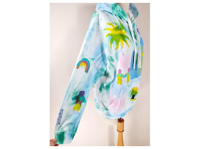Sudadera Alexander Mcqueen Earth Up Tie-Dye Azul Multicolor - vista 2