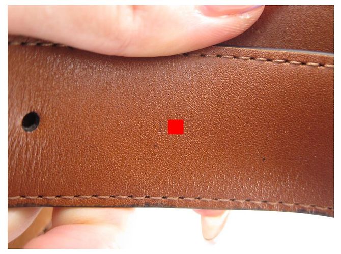 BERLUTI GASPARD BELT IN BROWN LEATHER WITH SCAR PATTERN T90 + POUCH - view 14