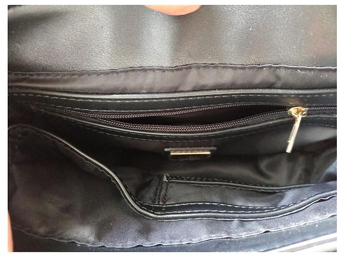 Borsa a mano Guess in pelle nera Nero - vista 11