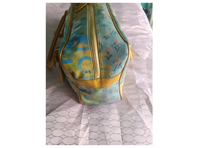 Louis Vuitton Weekender Richard Prince Multicolore Leather Multiple colors - view 5