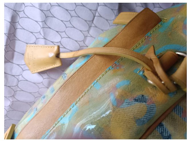 Louis Vuitton Weekender Richard Prince Multicolore Leather Multiple colors - view 6