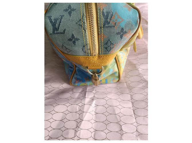 Louis Vuitton Weekender Richard Prince Multicolore Leather Multiple colors - view 8