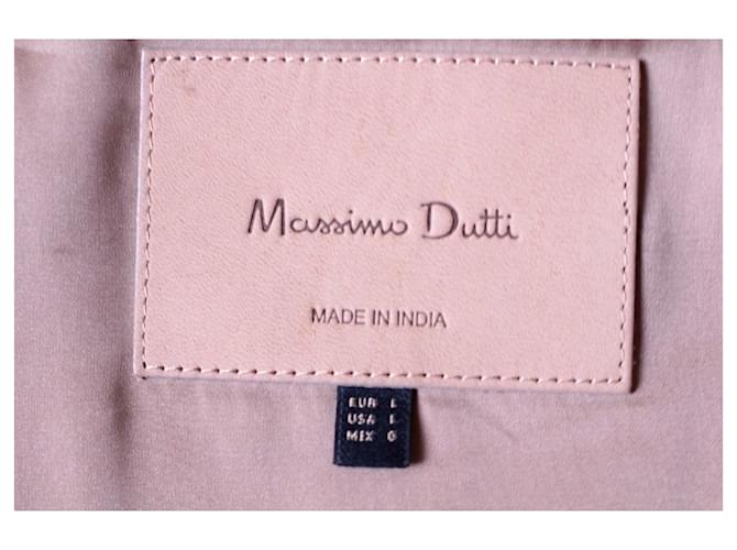 Parka de ante Massimo Dutti Camello - vista 3