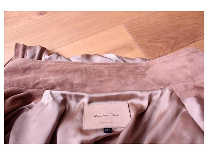 Parka de ante Massimo Dutti Camello - vista 6