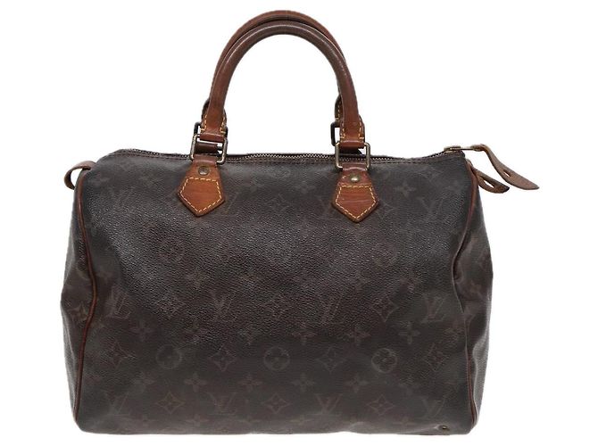 LOUIS VUITTON Borsa a Mano Monogram Speedy 30 M41526 LV Auth 86570 Monogramma - vista 13