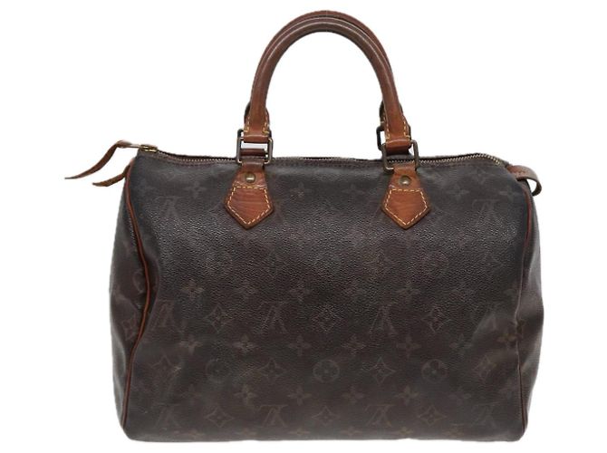 LOUIS VUITTON Borsa a Mano Monogram Speedy 30 M41526 LV Auth 86570 Monogramma - vista 2