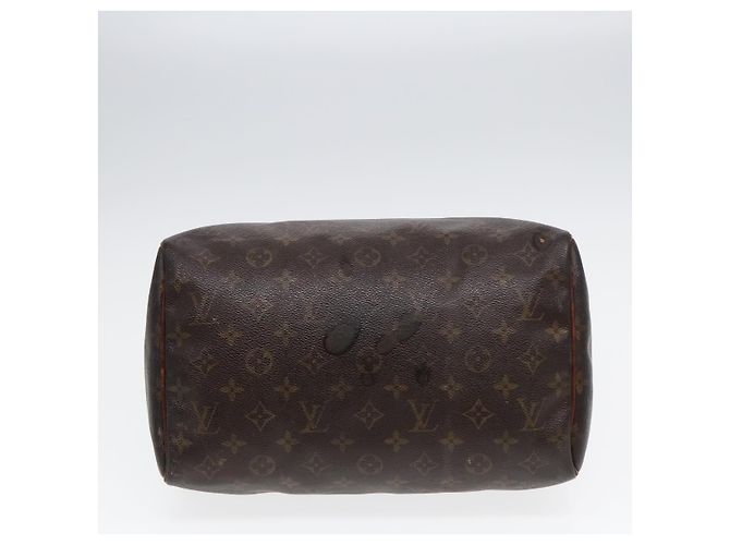 LOUIS VUITTON Borsa a Mano Monogram Speedy 30 M41526 LV Auth 86570 Monogramma - vista 5