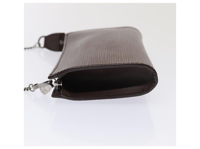 LOUIS VUITTON Epi Bucket PM Pouch Pouch Mocha LV Auth 83164 Marrone - vista 4