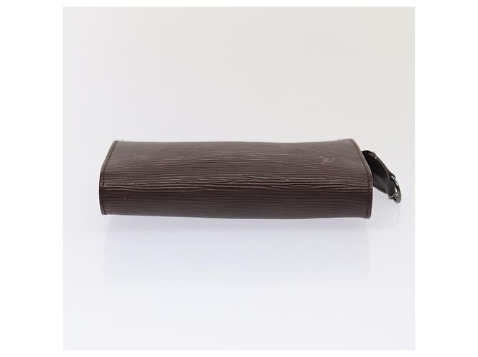 LOUIS VUITTON Epi Bucket PM Pouch Pouch Mocha LV Auth 83164 Marrone - vista 5