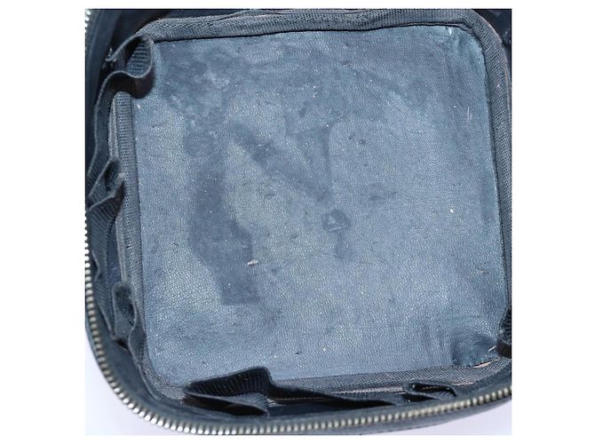 Vanity CHANEL COCO Marca Pochette Cosmetica Pelle Caviar Nera CC Auth bs16727 Nero - vista 10