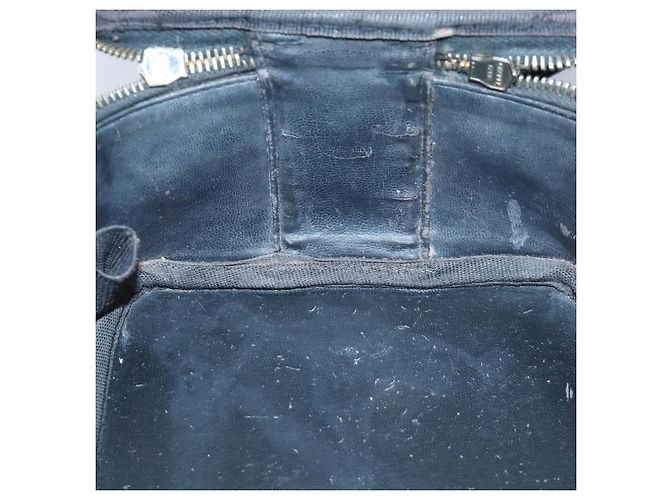 Vanity CHANEL COCO Marca Pochette Cosmetica Pelle Caviar Nera CC Auth bs16727 Nero - vista 11