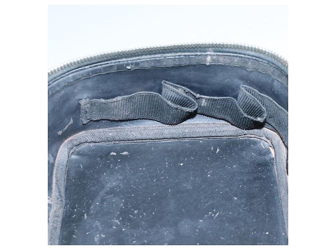 Vanity CHANEL COCO Marca Pochette Cosmetica Pelle Caviar Nera CC Auth bs16727 Nero - vista 12