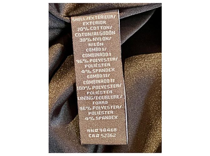 Vera Wang Abendkleid in Mitternachtsblau aus Guipure-Spitze Marineblau - Ansicht 7