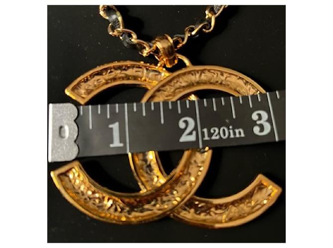 Collana Chanel Jumbo D'oro - vista 5