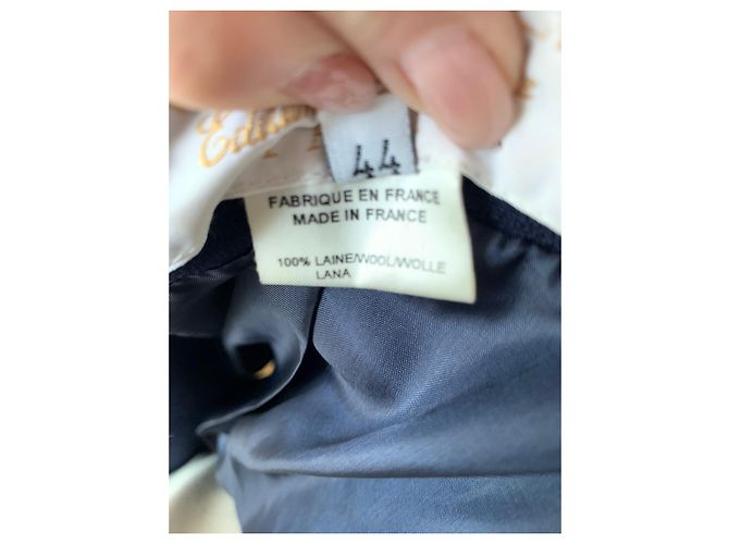 Vintage Nina Ricci Blazer Marineblau - Ansicht 11