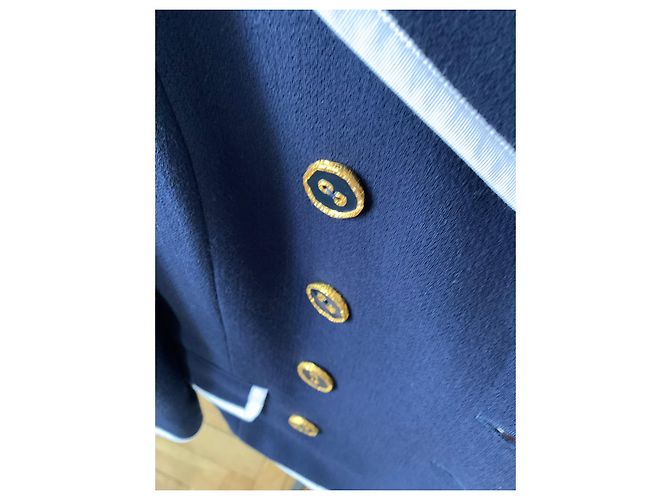 Vintage Nina Ricci Blazer Marineblau - Ansicht 5