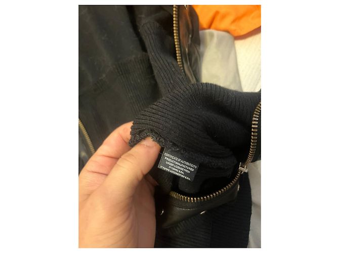 Cardigan bondage nero Versace Jeans Couture primi anni 2000 - vista 7