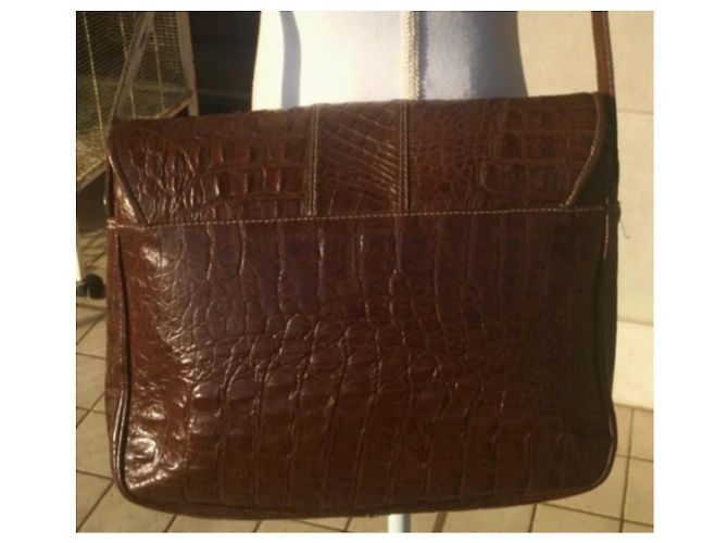Gianfranco Ferré Vintage Schultertasche GIANFRANCO Ferre Braun - Ansicht 4