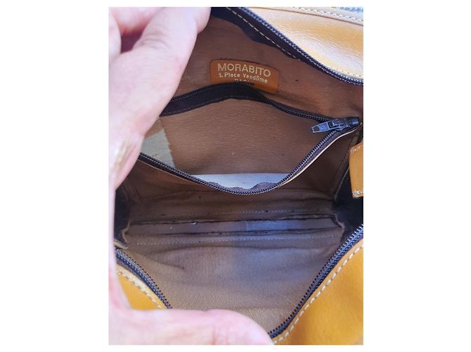Autre Marque Morabito shoulder bag camel brown - view 11