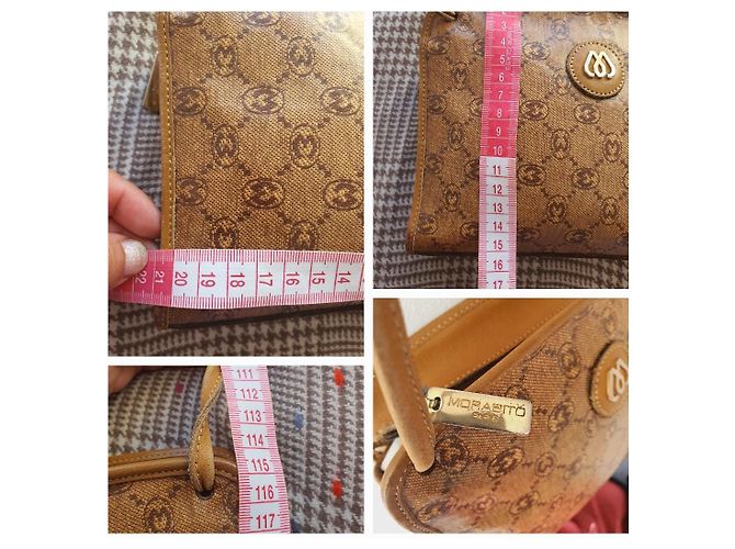 Autre Marque Morabito shoulder bag camel brown - view 12