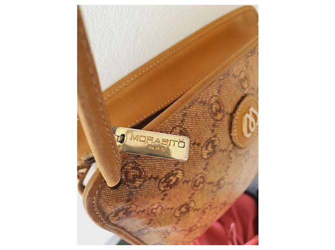 Autre Marque Morabito shoulder bag camel brown - view 7