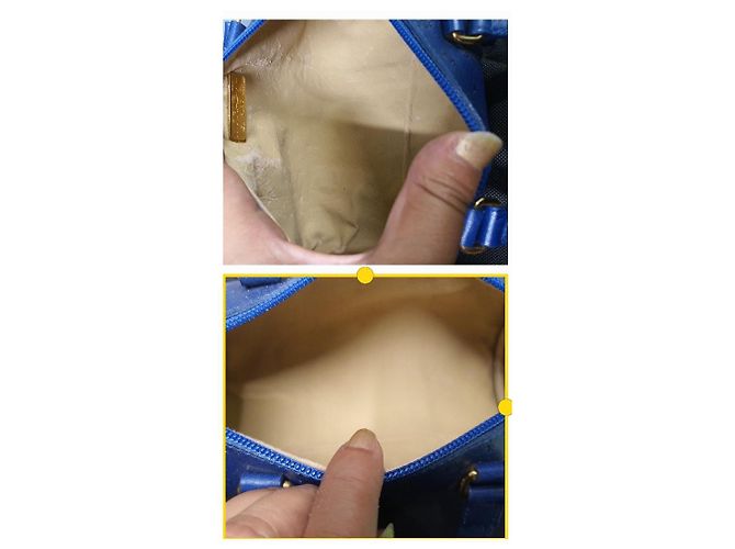 Autre Marque Borsa a mano Morabito blu in similpelle - vista 10