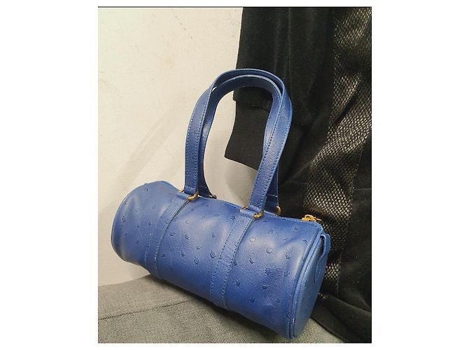 Autre Marque Borsa a mano Morabito blu in similpelle - vista 4
