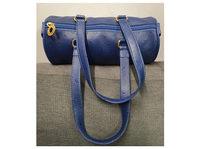 Autre Marque Borsa a mano Morabito blu in similpelle - vista 7