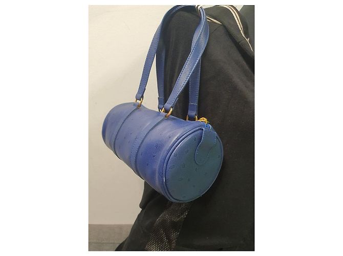 Autre Marque Borsa a mano Morabito blu in similpelle - vista 8