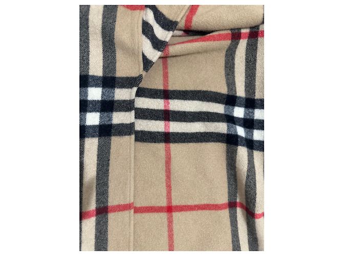 Abrigo Burberry de cachemira beige - vista 10
