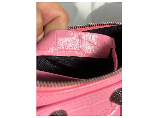 Balenciaga Le Cagole Mini con catena Rosa - vista 10