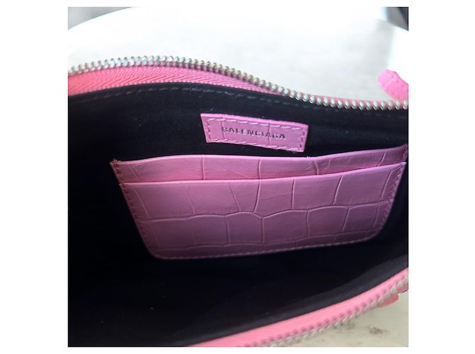 Balenciaga Le Cagole Mini con catena Rosa - vista 6