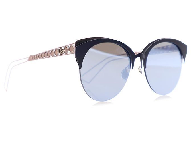 Dior Blue Diorama Club Mirrored Sunglasses - view 2