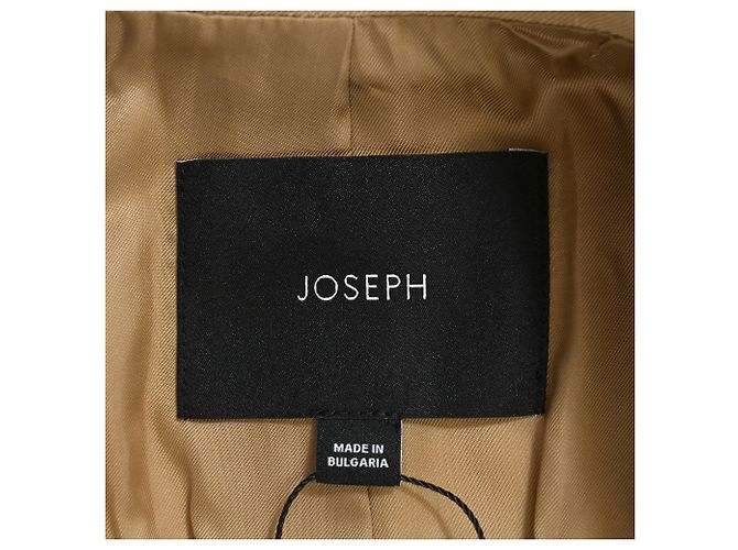Blazer aberto oversized Joseph Julia em linho marrom - vista 4