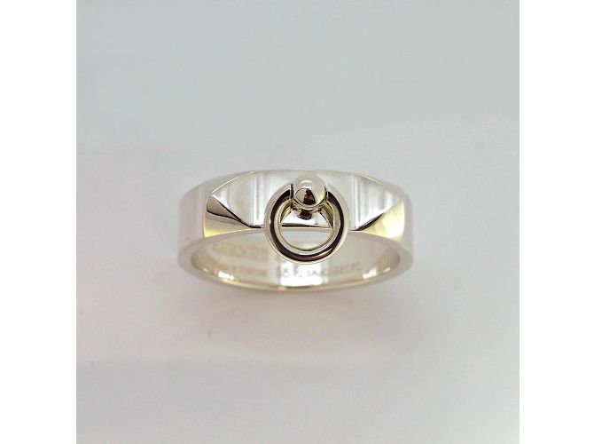 Hermès Hermes Collier de Chien 925 Silver Men's Ring - view 2