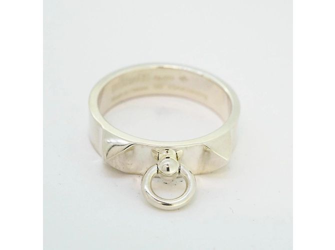 Hermès Hermes Collier de Chien 925 Silver Men's Ring - view 3