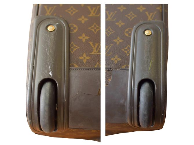 Valigia a rotelle Louis Vuitton Eole 50 Monogram marrone M23204 - vista 11