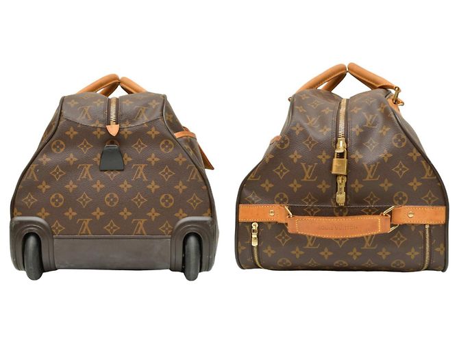 Valigia a rotelle Louis Vuitton Eole 50 Monogram marrone M23204 - vista 3