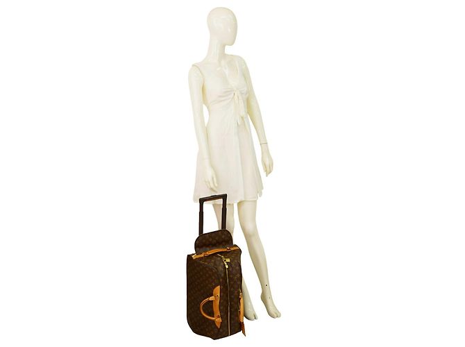 Valigia a rotelle Louis Vuitton Eole 50 Monogram marrone M23204 - vista 8