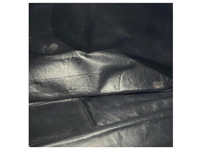 Chanel schwarze Lammleder Tote Bag - Ansicht 7