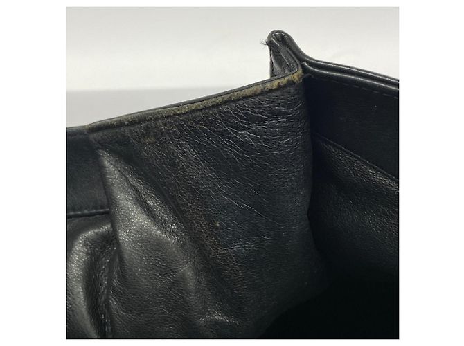 Chanel schwarze Lammleder Tote Bag - Ansicht 9